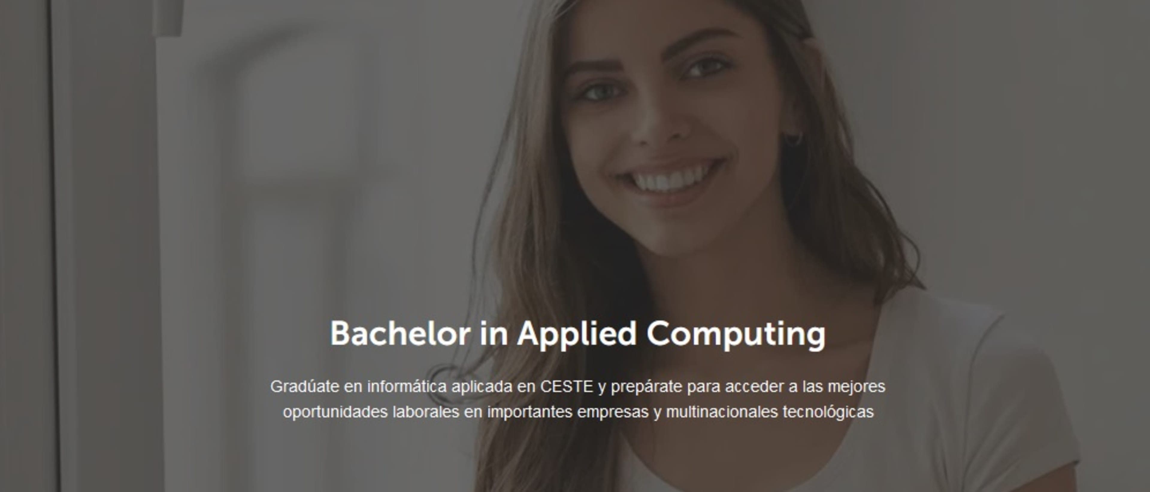 Image for Bachelor of Applied Computing