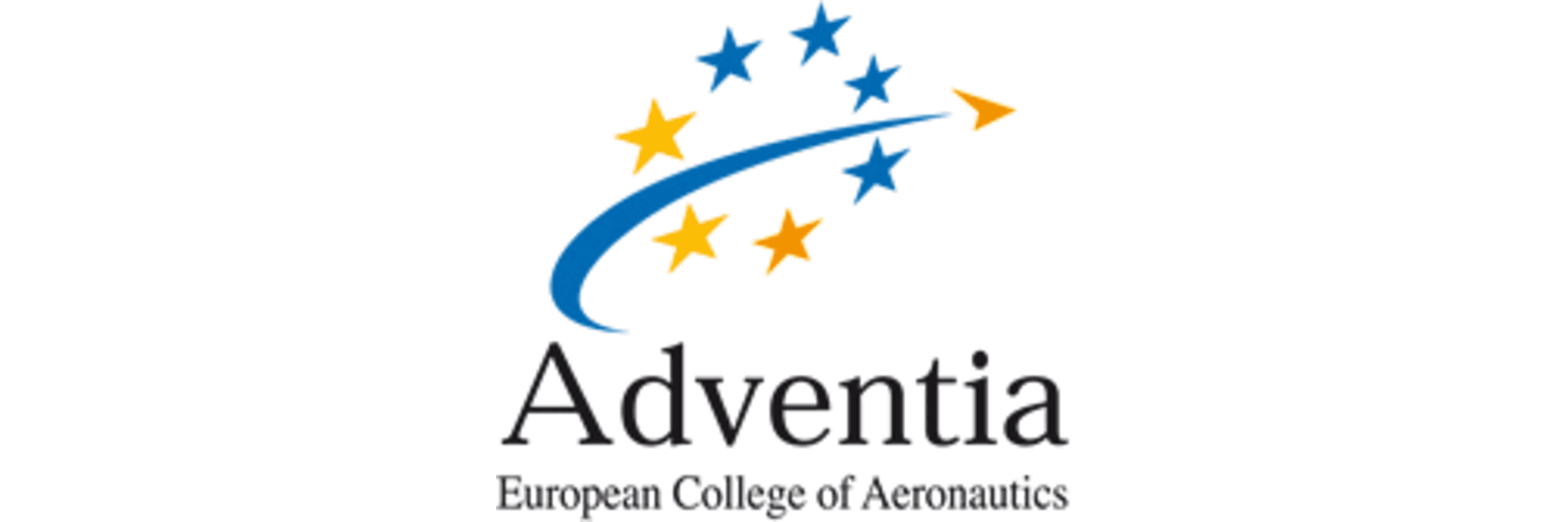 Logo of Adventia - European Aviation College - European College of Aeronautics