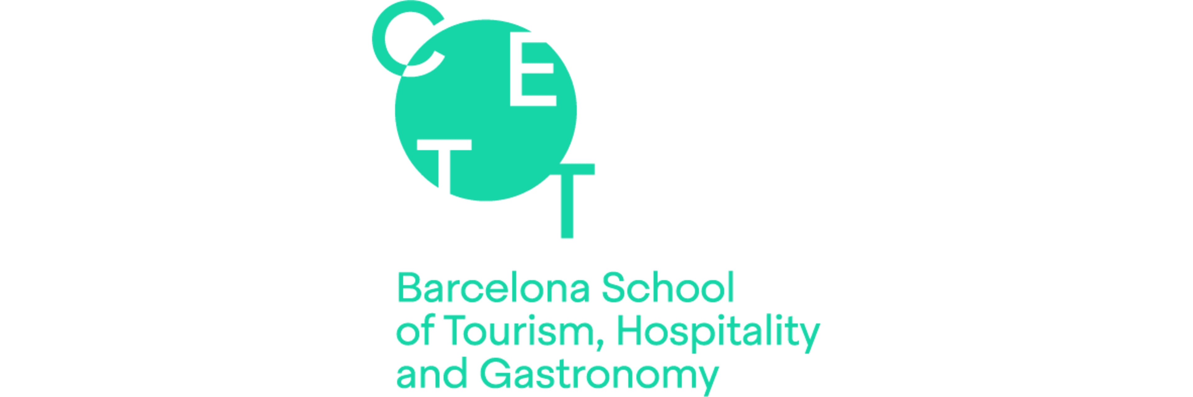 Logo of CETT - Barcelona School of Tourism, Hospitality and Gastronomy